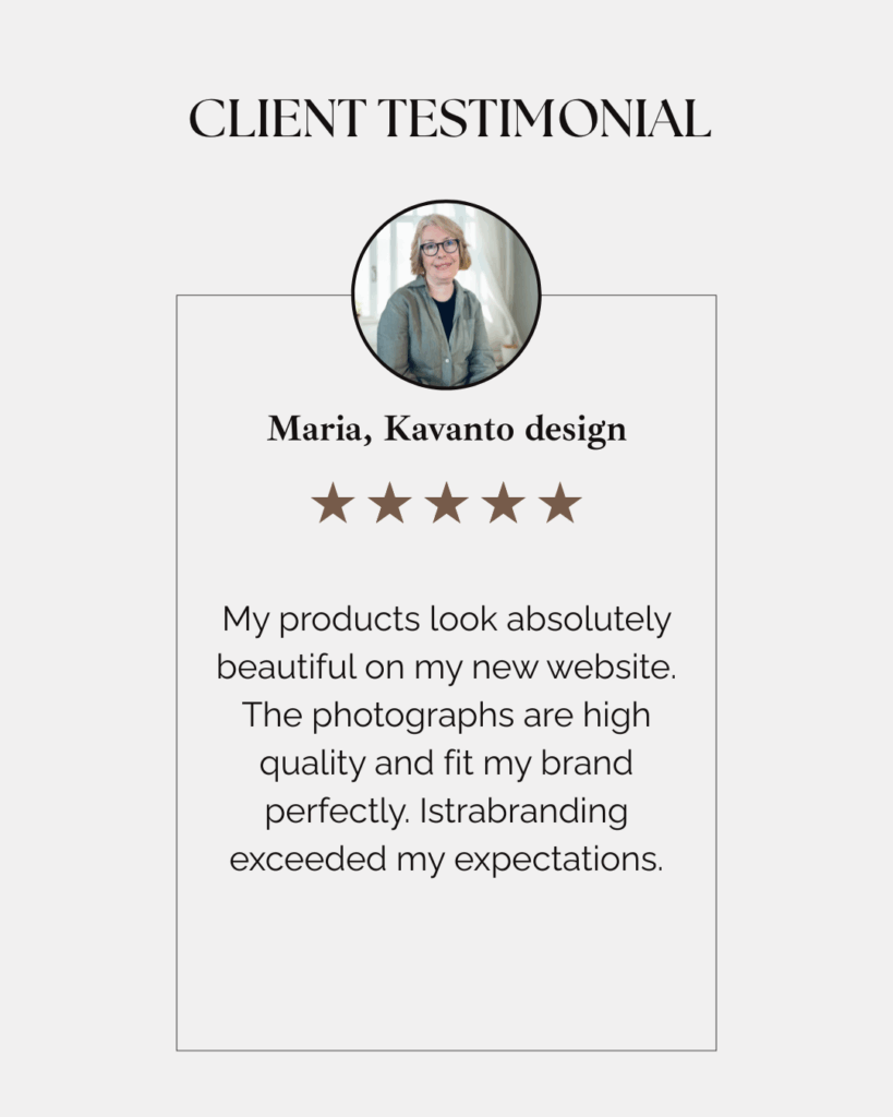 web design photography and branding client testimonial