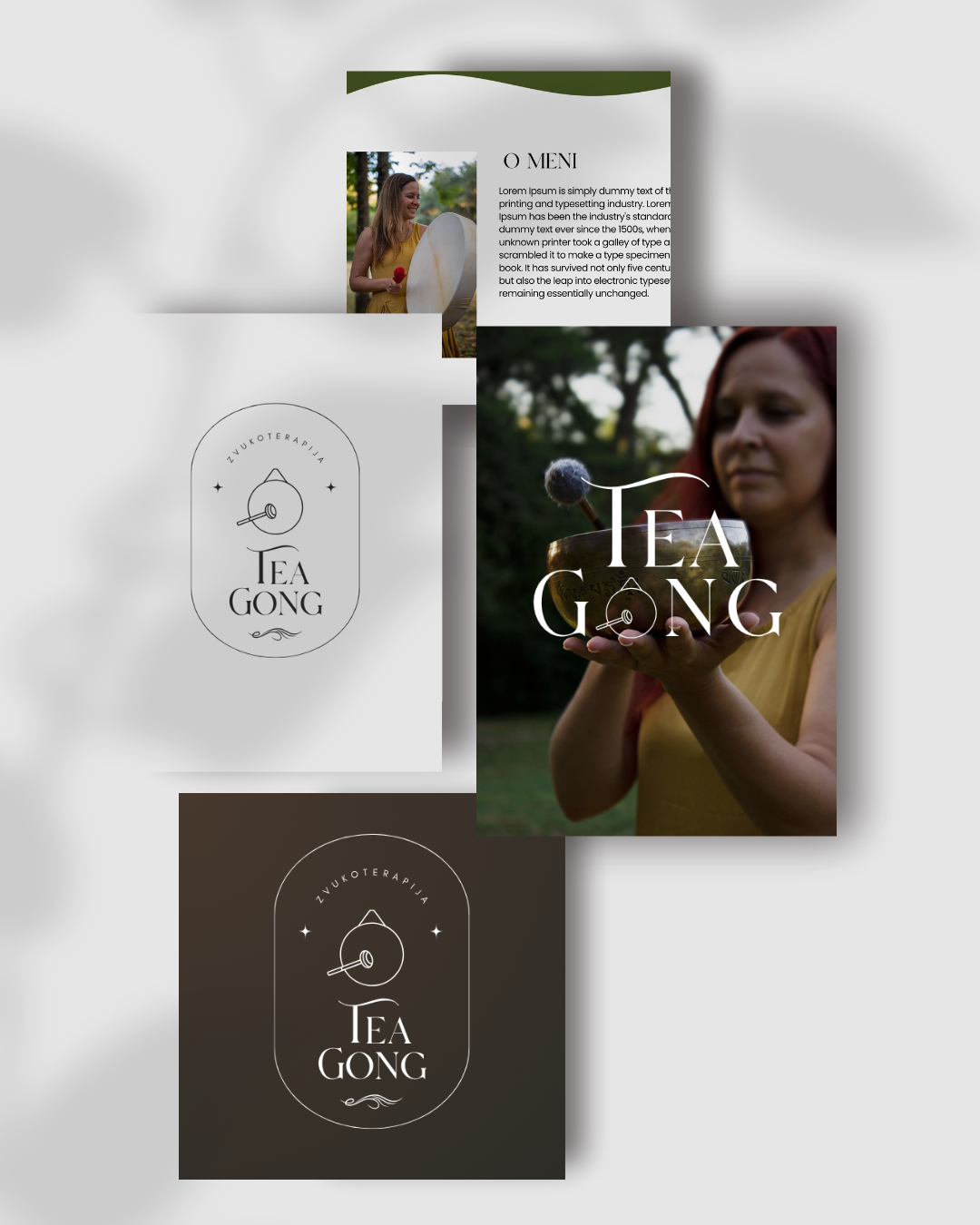 Branding for client tea gong